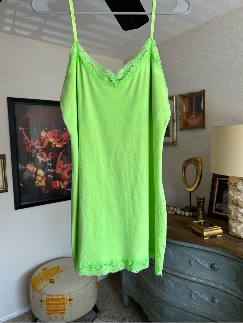 Y2K Lace Camisole Layering Festival Coquette Fairy Grunge Streetwear Size XL